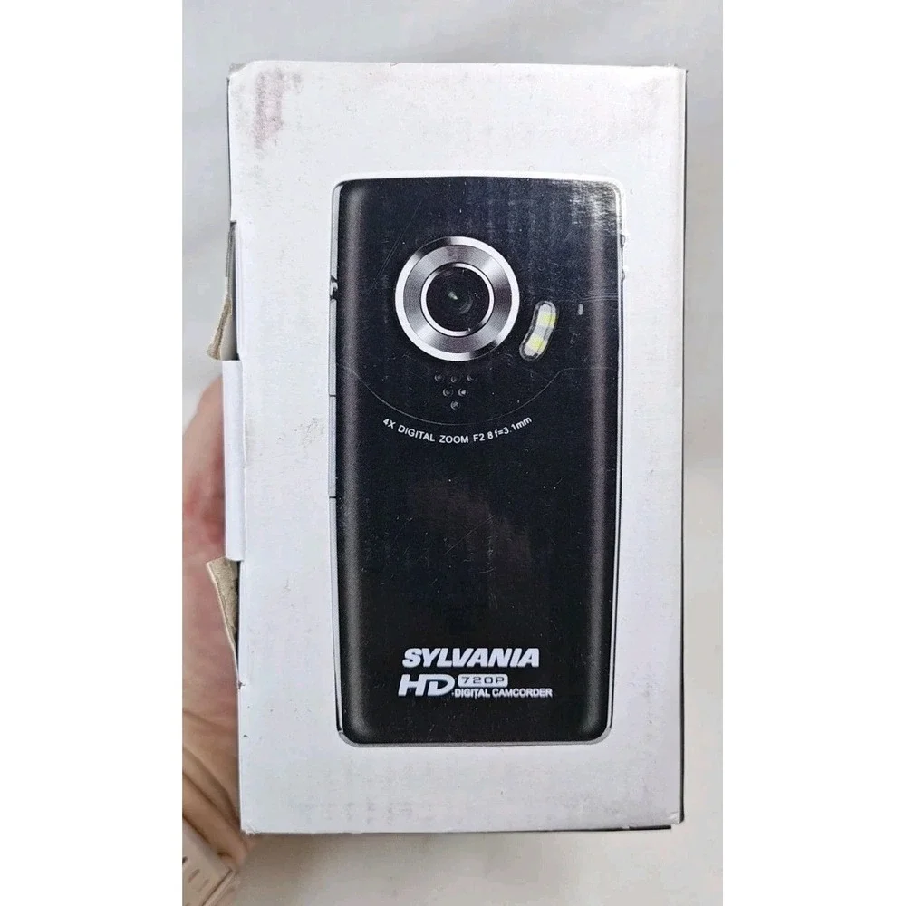 Sylvania HD1Z HD Digital Video Camera Camcorder Blue 720p Y2K Digicam Tested Box